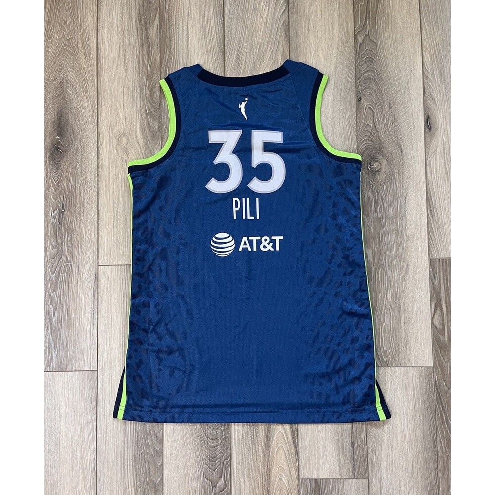 Nike Jersey Alissa Pili Minnesota Lynx 2024 WNBA Explorer Blue Women’s Sz XS NWT - Picture 4 of 9
